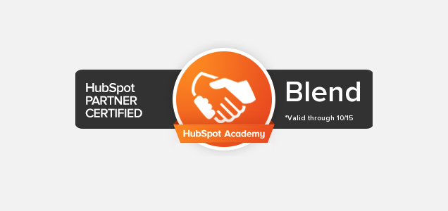 Blend is now a B2B HubSpot Certified Partner