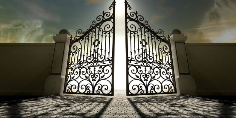 gate opening