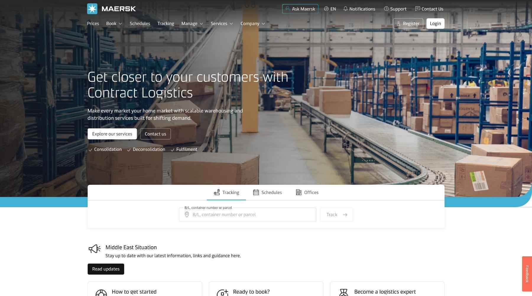 Maersk logistics