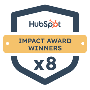 8x HubSpot Impact Award Winners Award