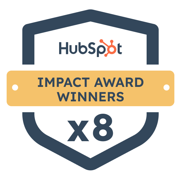 8x HubSpot Impact Award Winners Award