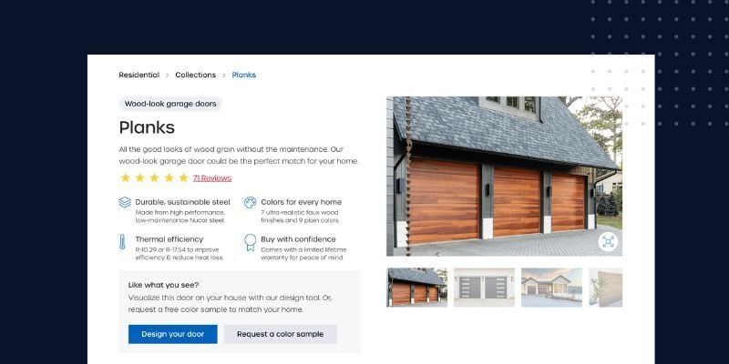 eCommerce Product Pages