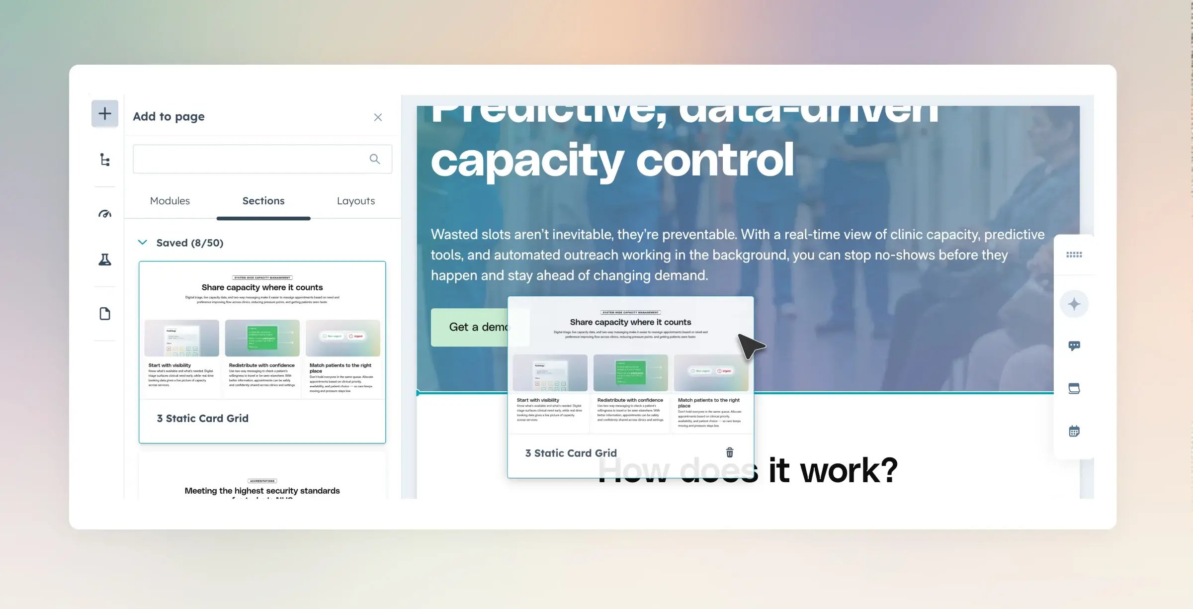 DrDoctor-page editor