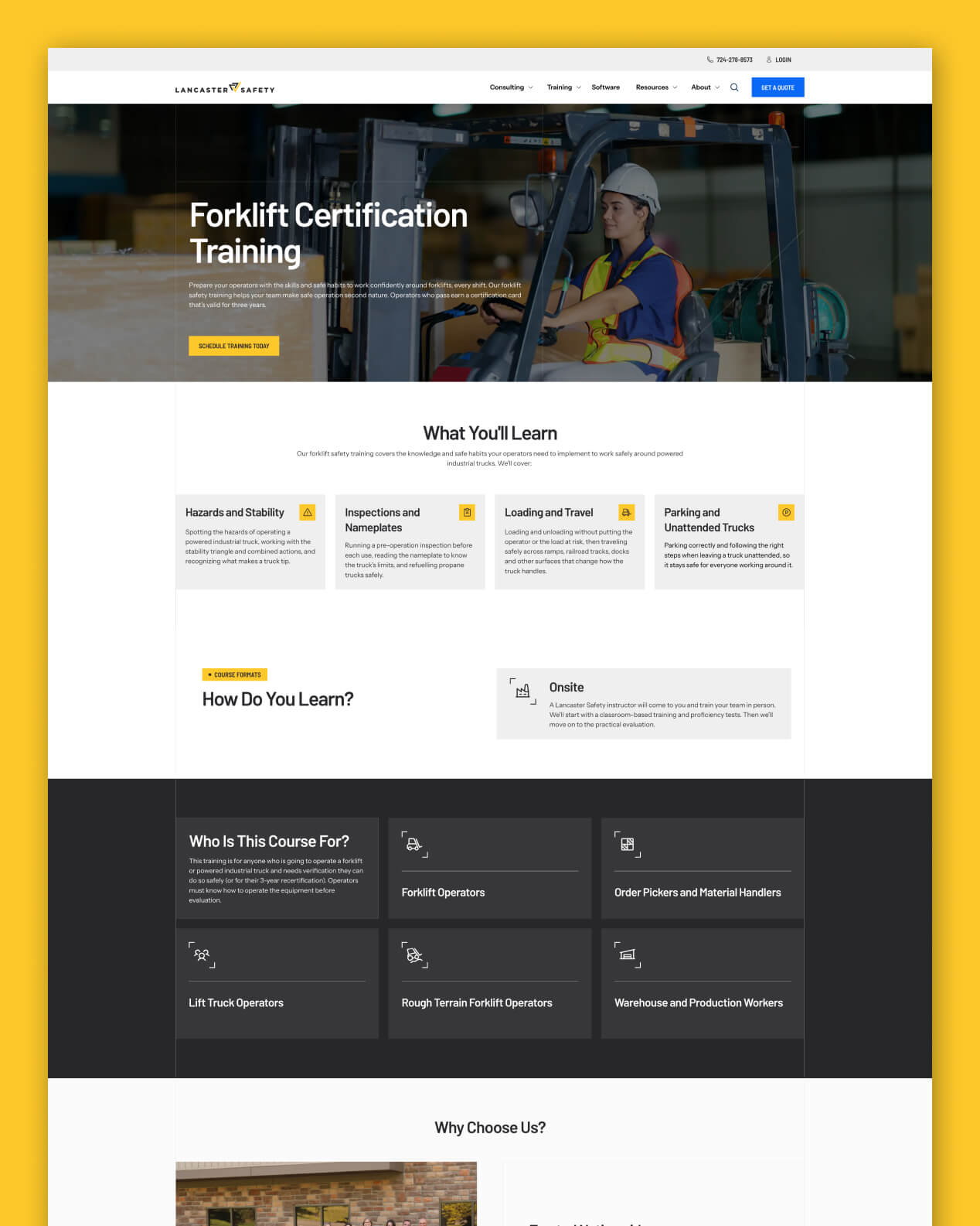 Lancaster Technology Platform