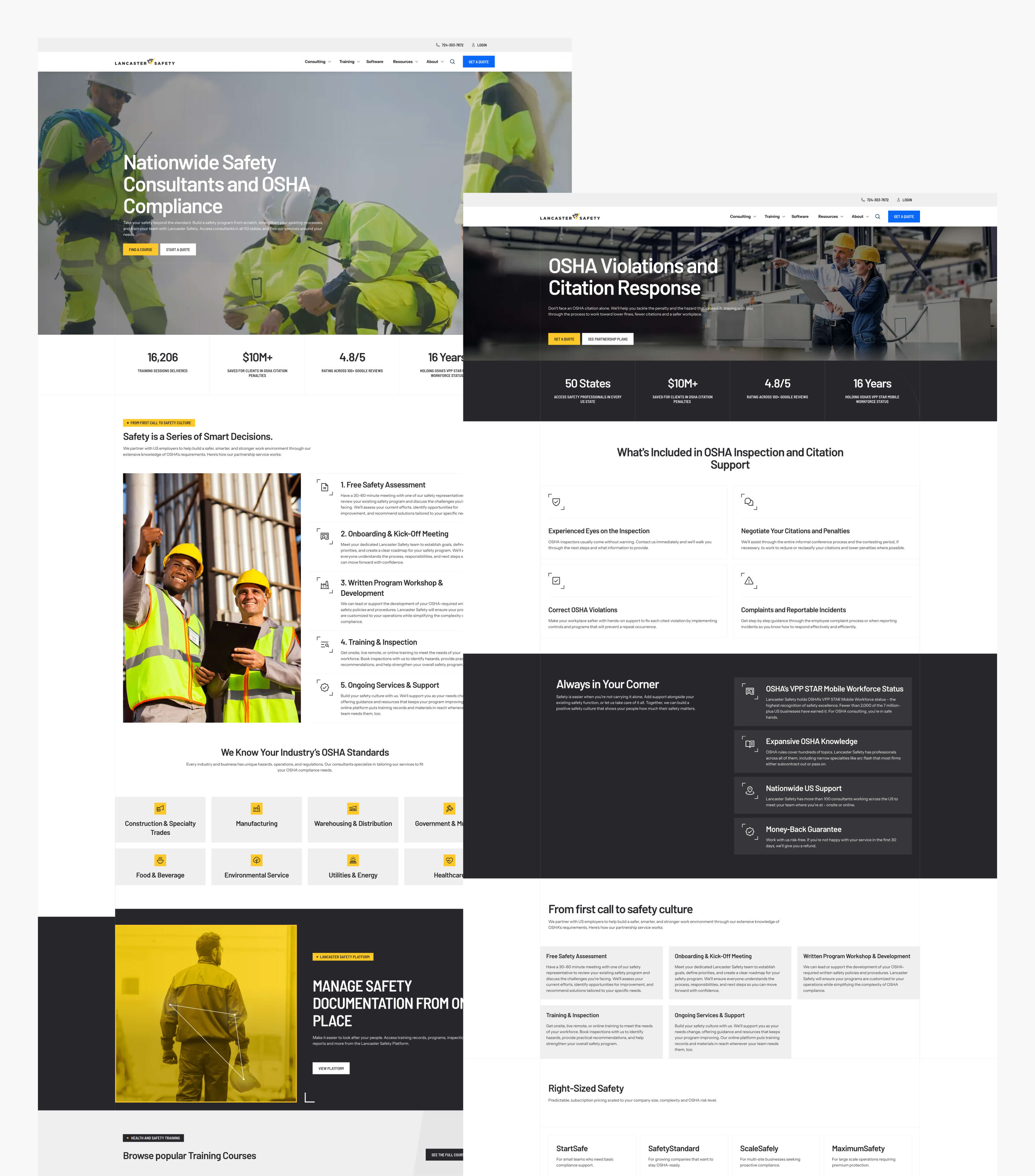 Lancaster-landing pages