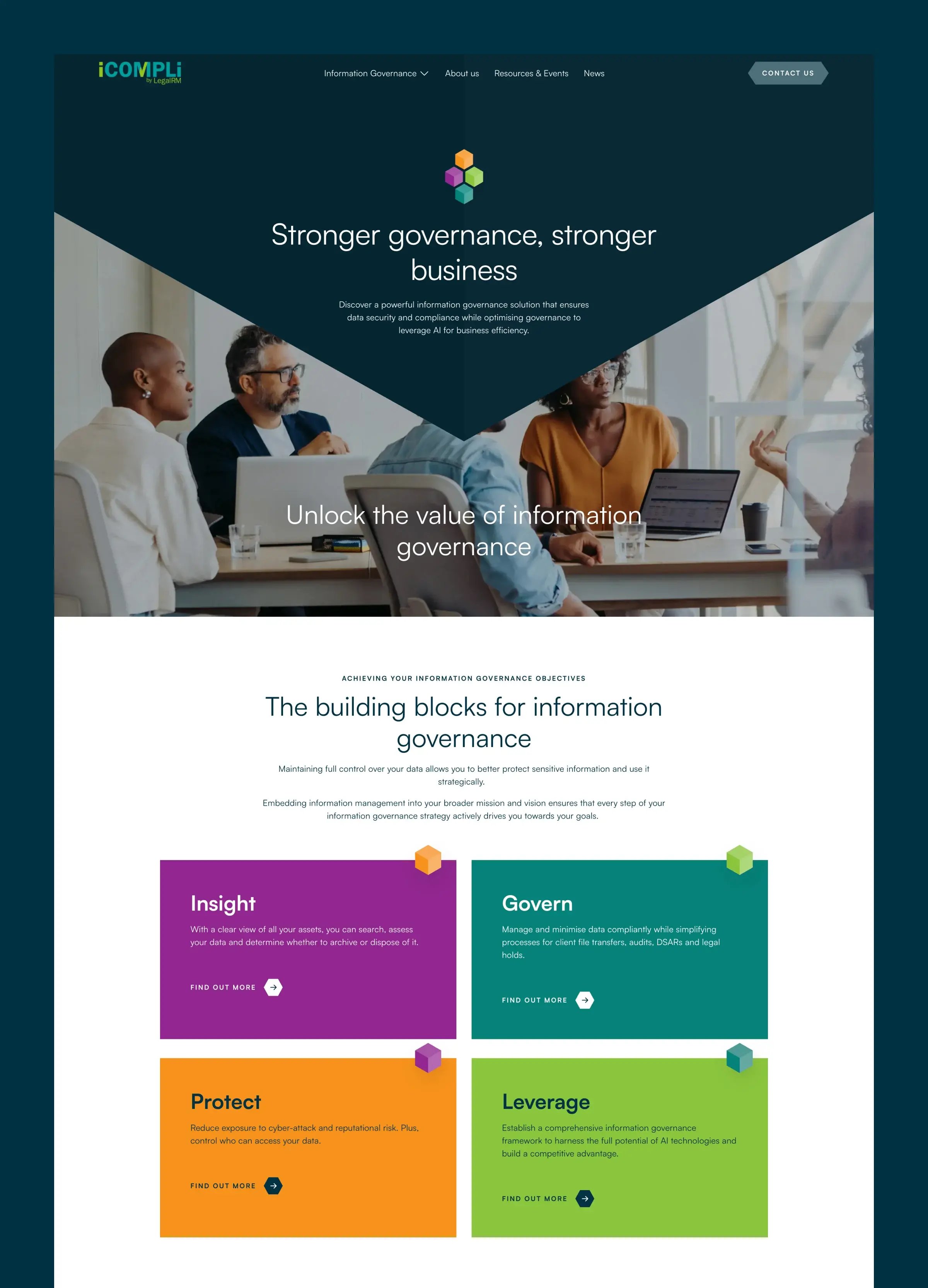 LegalRM-Homepage