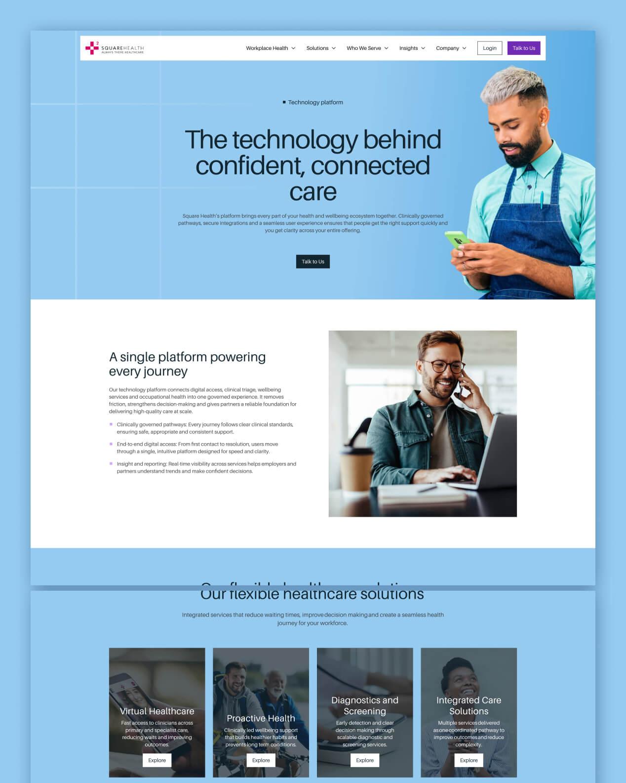 Square Health Technology Platform
