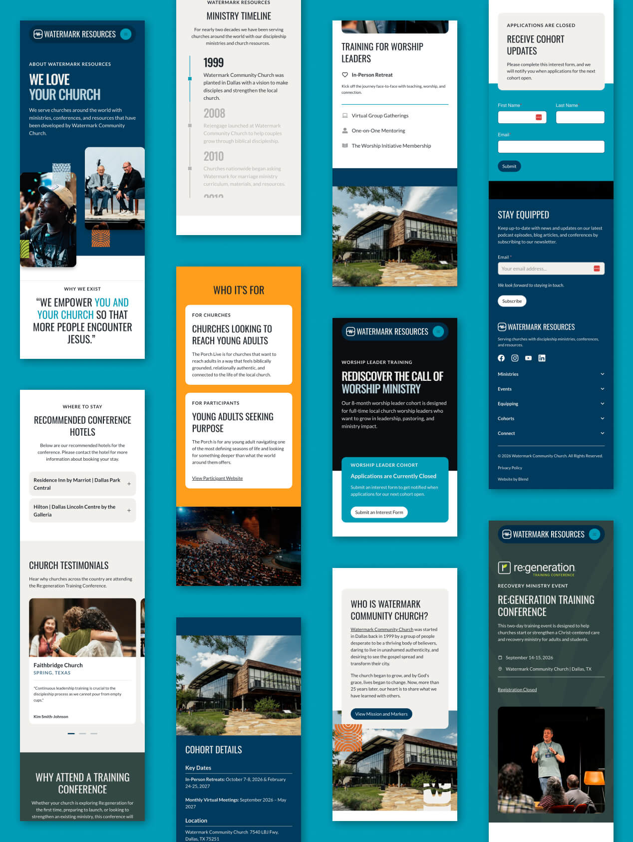 Watermark mobile views