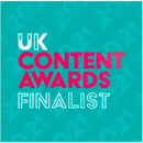 UK Content Awards 2021 Finalist logo