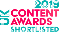 UK Content Awards 2019 Shortlisted logo