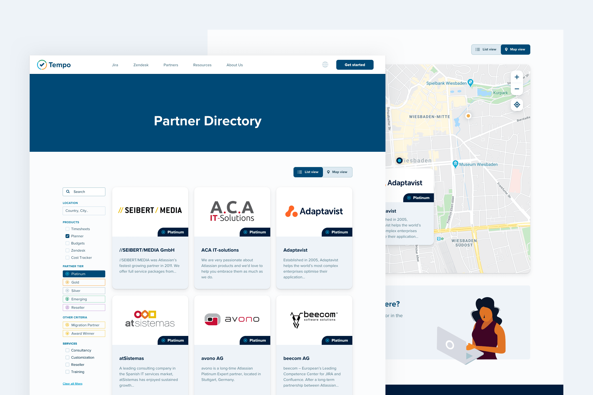 Tempo partners directory