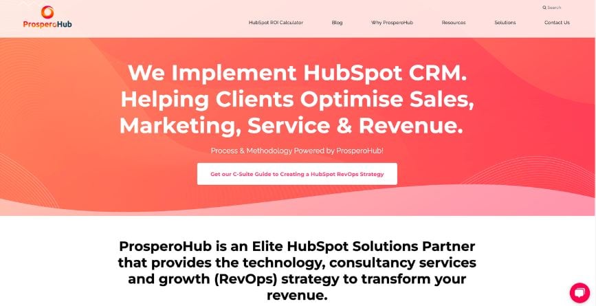 Best HubSpot Agencies - Prospero Hub