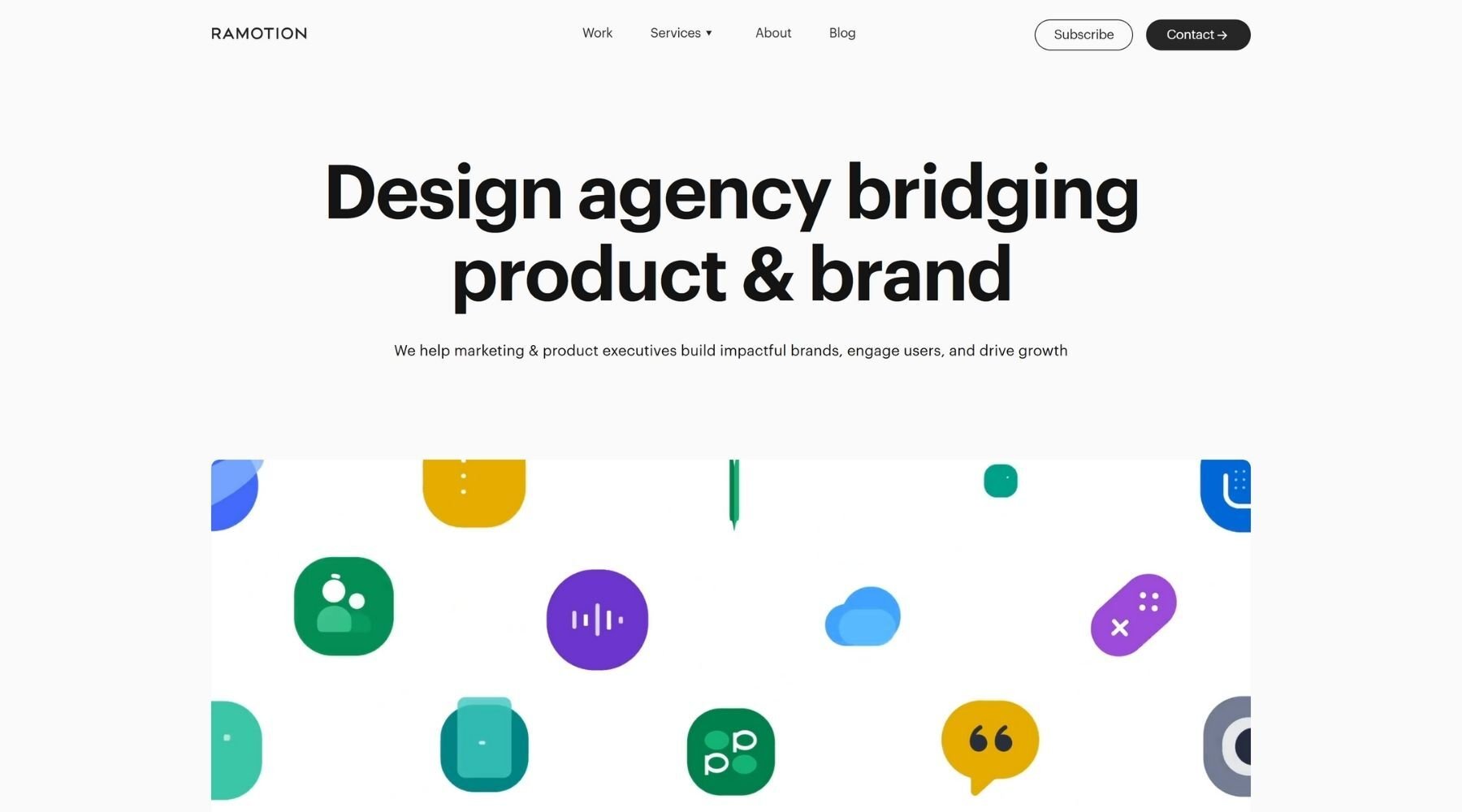 Ramotion Best B2B web design agency for tech