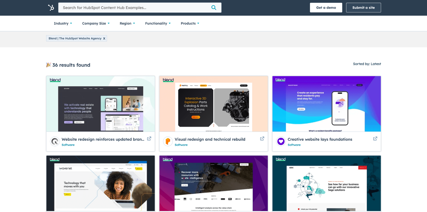 Hubbub Example How to Build a Website With HubSpot Content Hub (6-Step Process)
