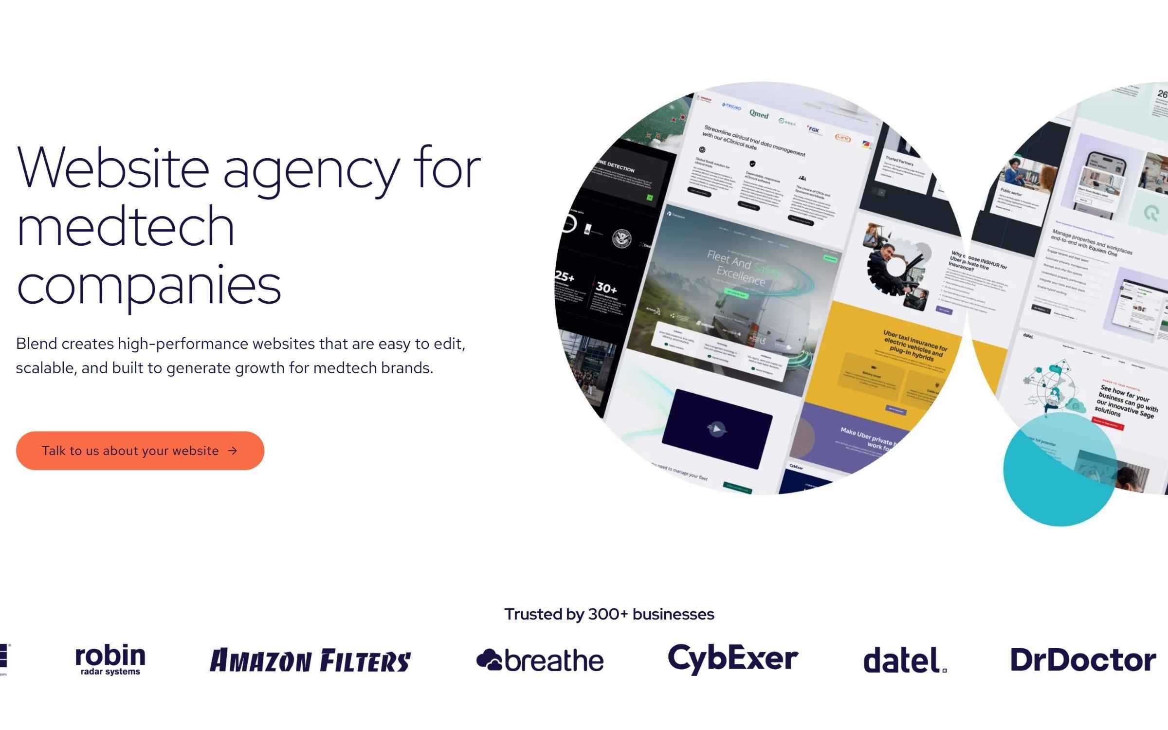 industry page example