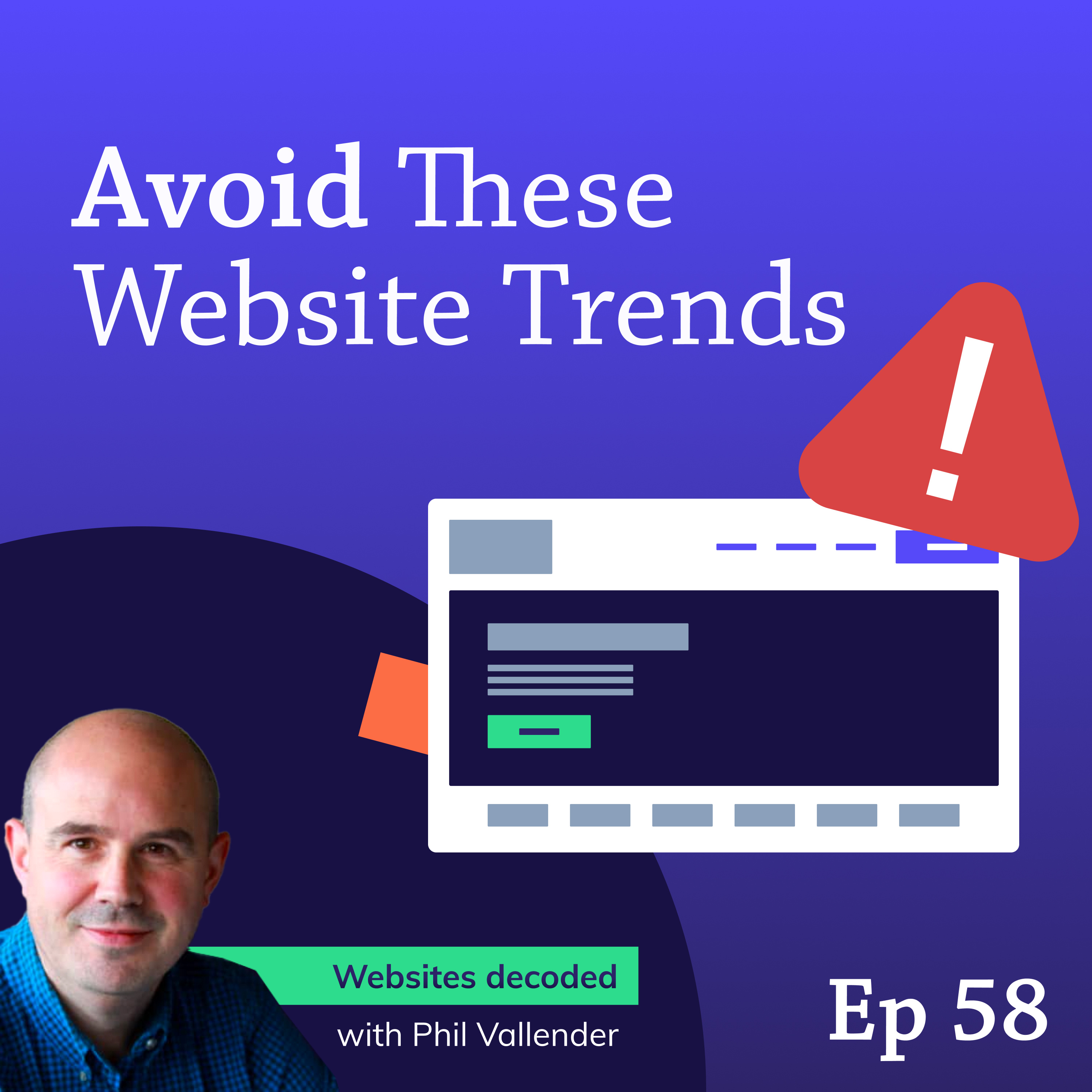 Website trends to avoid