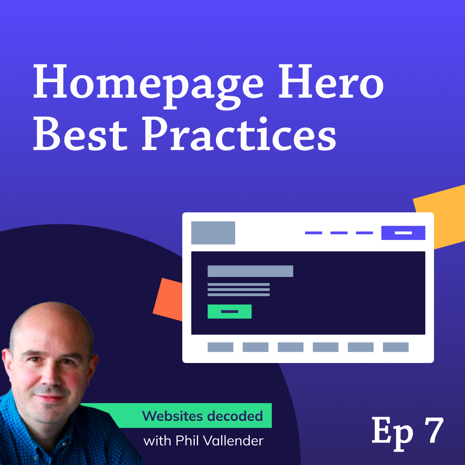 Homepage hero best practices