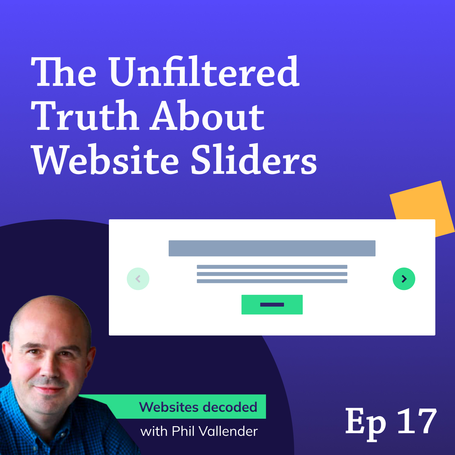 Sliders are Damaging Your Website's Performance
