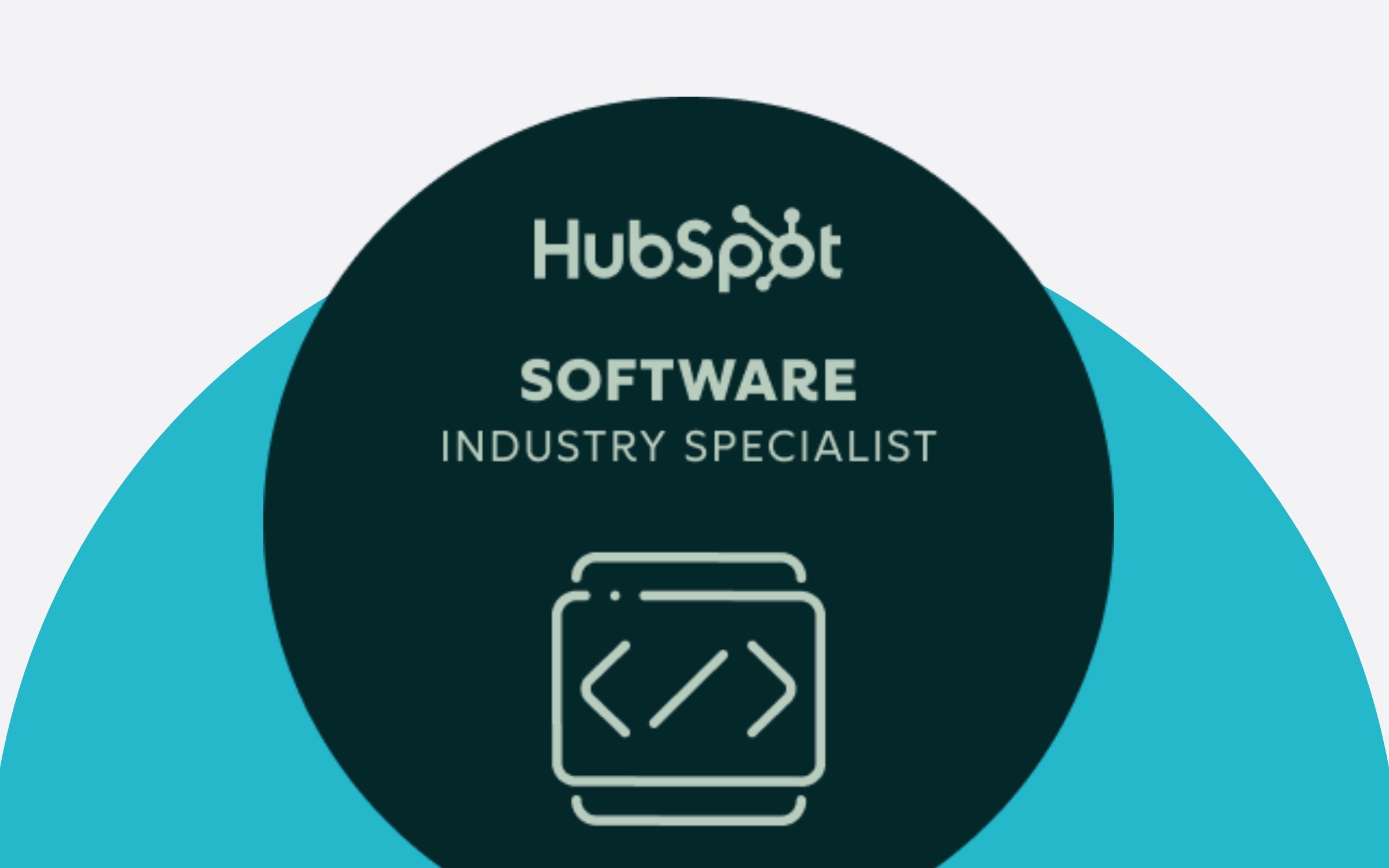 Blend earns HubSpot's software industry specialist badge