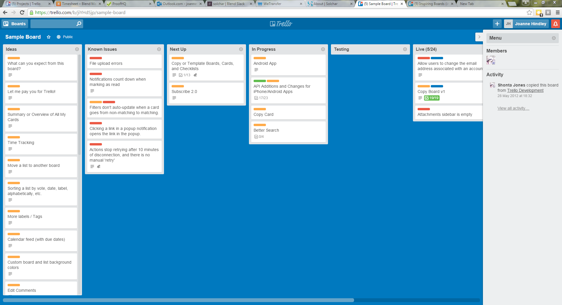 Trello управление проектами