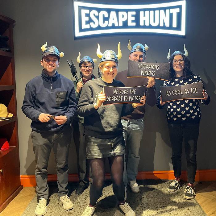 Design team escape hunt